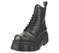 New Rock Metallic M-newmili083-s39 Mixte adulte Noir Bottes Plate-forme - 45 EU