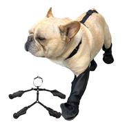 Bottines pour Chien avec Bretelles - Bottes à Bretelles pour Chien avec Harnais | Jambières Imperméables pour Chiens de Petite à Grande Taille pour Promenades, Randonnée, Voyage et