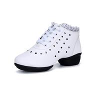 Bottines pour Femme Chaussures de Danse Talon 4cm Printemps Été Nouvelle Collection Modèle Simple sans Doublure pour Cours Entraînement ou Pratique Confortables et Respirantes