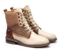 Bottines pour femme - Pikolinos - Aldaya - Cuir - Lacets - Confortable blanc cassé 36
