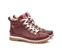 Bottines pour femme - Pikolinos Vigo - Rouge - Lacets - Cuir - Plat - Adulte - Basse 35