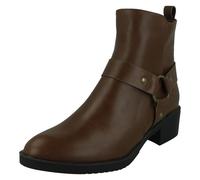 Bottines Pour Femmes F5R1240 Spot On Basses Avec Sangle À Anneau