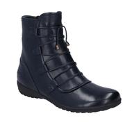 Bottines pour Femmes - JOSEF SEIBEL - Naly 62 - Cuir - Fermeture éclair - Bleu 37