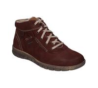 Bottines pour Femmes - JOSEF SEIBEL - Steffi 53 - Cuir - Lacets - Rouge 40