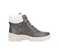 Remonte Femme Bottes D0E71, Dame Bottes d'hiver,Semelle intérieure Amovible,Hydrofuge,remonteTEX,Bottes à Lacets,tex,grün Kombi,36 EU / 3.5 UK