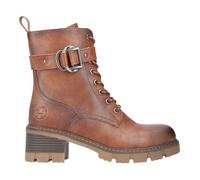 Bottines - Rieker 92040 Marron - Talon plat - Fermeture à zip - Dessus/Tige synthétique 37