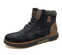 Bottines - Rieker - B3343-15 - Bleu - Talon Plat - Hauteur Moyenne de Tige 45