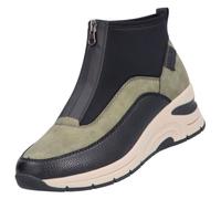 Bottines - RIEKER - N9362-54 - Vert - Fermeture à glissière - Talon compensé 5,5 cm 39