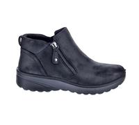 Skechers Femme Lovely Vibe Fall in Bloom Bottine, Black Microleather, 38 EU