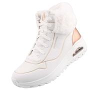 Bottines - Skechers - Uno Rugged Fall Shimmer - Blanc - Femme - Fermeture Zip 41