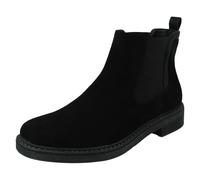 Bottines Spot On Femme, Cuir Microfibre, Zip, Marron/Noir