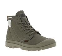 Bottines talon plat - Marque - Modèle - Olive - Vert - Adulte - Textile - Homme - Lacets - Basse 43