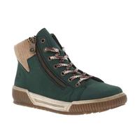 Bottines talon plat - Marque - Modèle - Vertes - Vert - Adulte - Synthétique - Femme - Moyenne - Plat 37