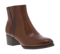Bottines - TAMARIS - Élégantes - Cuir - Talon carré - Marron 40