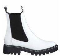 Bottines Tamaris - Modèle 1-25455-27 100 - Hauteur de la tige Moyenne - Couleur Blanc - Genre Femme 39