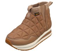 Bottines Teva REEMBER MID PLATFORM Femme - Cuir et Textile Marron - 41 EU