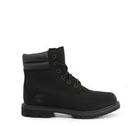 TIMBERLAND - Women's black nubuck Waterville 6 inch double collar boots
