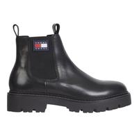 Bottines Tommy Jeans EM0EM01058 BDS Noir Homme - Cuir - Plat - A élastique 41