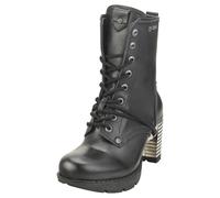 Bottines Trail New Rock Noir Femme - Cuir M-TR001-S1 - 42 EU