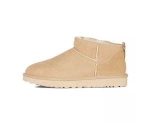 Bottines UGG CLASSICULTRAMINI1116109 - Marron - Femme - Basse - Daim-Nubuck 39