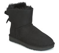 UGG Mini Bailey Bow II, Bottes Classiques. Femme, Noir, 39 EU