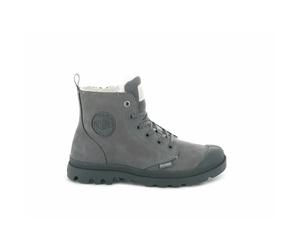 Bottines zippÃ©es femme Palladium Pampa Hi WL Gris 38