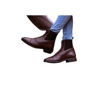 Bottines zippé Dy'on Marron 40