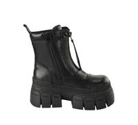 Bottines zippÃ©e femme Buffalo Gospher Noir 45