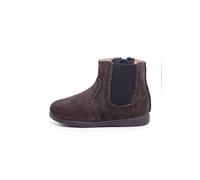 Bottines Zippées Et Élastiques Fille Gris 24