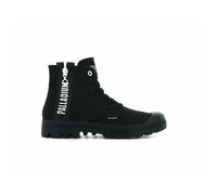 Bottines zippées femme Palladium Pampa 2 Back Canvas Noir 36