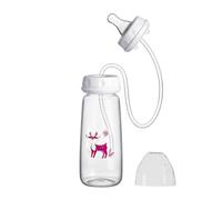 Bottle - 6x21cm Hands Free Feeder with Straw for Night Feeds