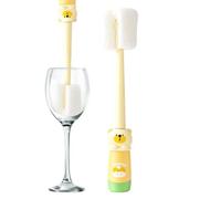 Bottle Brush Set - Multifunctional Cup Cleaner, Kitchen Scrubber | Multifunctional Bottle Brush - Cup Cleaning for Kitchen Use | Flexible Scrubber with Long Handle Design for Household Washing