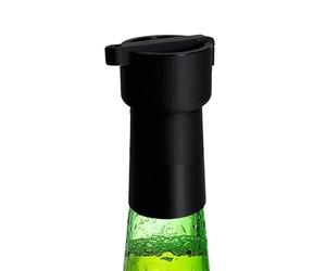 Bottle Cap Launcher, Bottle Cap of Different Beer Bottles, 2-in-1 Beer Opener, 3.2x2.3x1.7 Inch Tool with Spring-Action Build, Interactive Shooter, Sporty Style, Gadget for Parties Camp