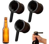 Bottle Cap Launcher Opener,3 Pieces Décapsuleur De Bouteille Portable, Functional Bottle Shooter Opener, Bottles Cap Shooter, Satisfying High Velocity, Bar Tool Gadget (A)