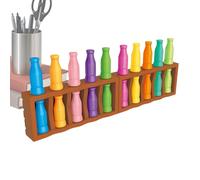 Bottle Color Match - Jeu éducatif et pédagogique populaire - Family Bottle Pairing Board Gam Designed With Straightfoe - For Travel Camping Holidays Party Night Classroom Backyard