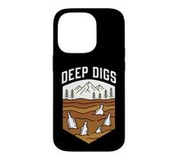 Bottle Digging Deep Digs Mudlarking Glass Hunter Coque pour iPhone 14 Pro