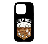 Bottle Digging Deep Digs Mudlarking Glass Hunter Coque pour iPhone 15 Pro