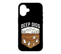Bottle Digging Deep Digs Mudlarking Glass Hunter Coque pour iPhone 16
