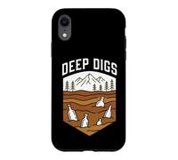 Bottle Digging Deep Digs Mudlarking Glass Hunter Coque pour iPhone XR