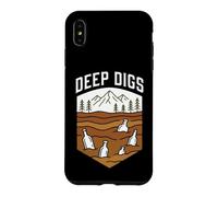 Bottle Digging Deep Digs Mudlarking Glass Hunter Coque pour iPhone XS Max
