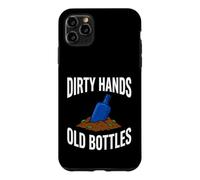 Bottle Digging Dirty Hands Old Bottles Antique Hunting Coque pour iPhone 11 Pro Max