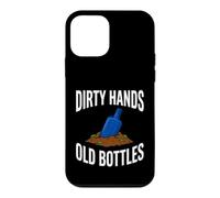 Bottle Digging Dirty Hands Old Bottles Antique Hunting Coque pour iPhone 12 Mini