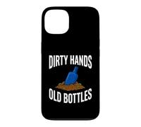 Bottle Digging Dirty Hands Old Bottles Antique Hunting Coque pour iPhone 13