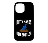 Bottle Digging Dirty Hands Old Bottles Antique Hunting Coque pour iPhone 13 Pro Max