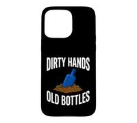 Bottle Digging Dirty Hands Old Bottles Antique Hunting Coque pour iPhone 15 Pro Max