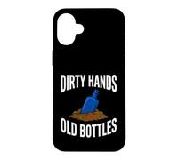 Bottle Digging Dirty Hands Old Bottles Antique Hunting Coque pour iPhone 16 Plus