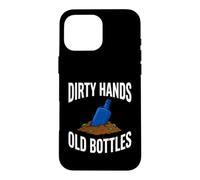 Bottle Digging Dirty Hands Old Bottles Antique Hunting Coque pour iPhone 16 Pro Max
