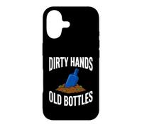 Bottle Digging Dirty Hands Old Bottles Antique Hunting Coque pour iPhone 17