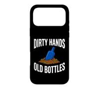 Bottle Digging Dirty Hands Old Bottles Antique Hunting Coque pour iPhone 17 Pro Max