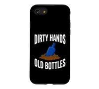 Bottle Digging Dirty Hands Old Bottles Antique Hunting Coque pour iPhone SE (2020) / 7/8